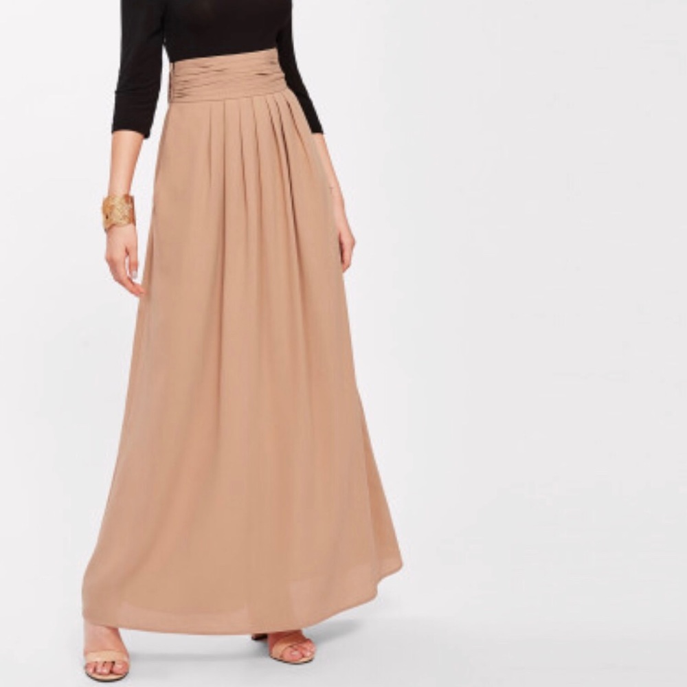 Two Tone Bow Back Ruched Waist Pleated Dress